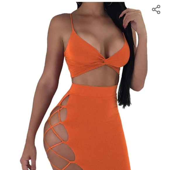 2 piece skirt set BRAND NEW W. TAGS - Picture 2 of 2